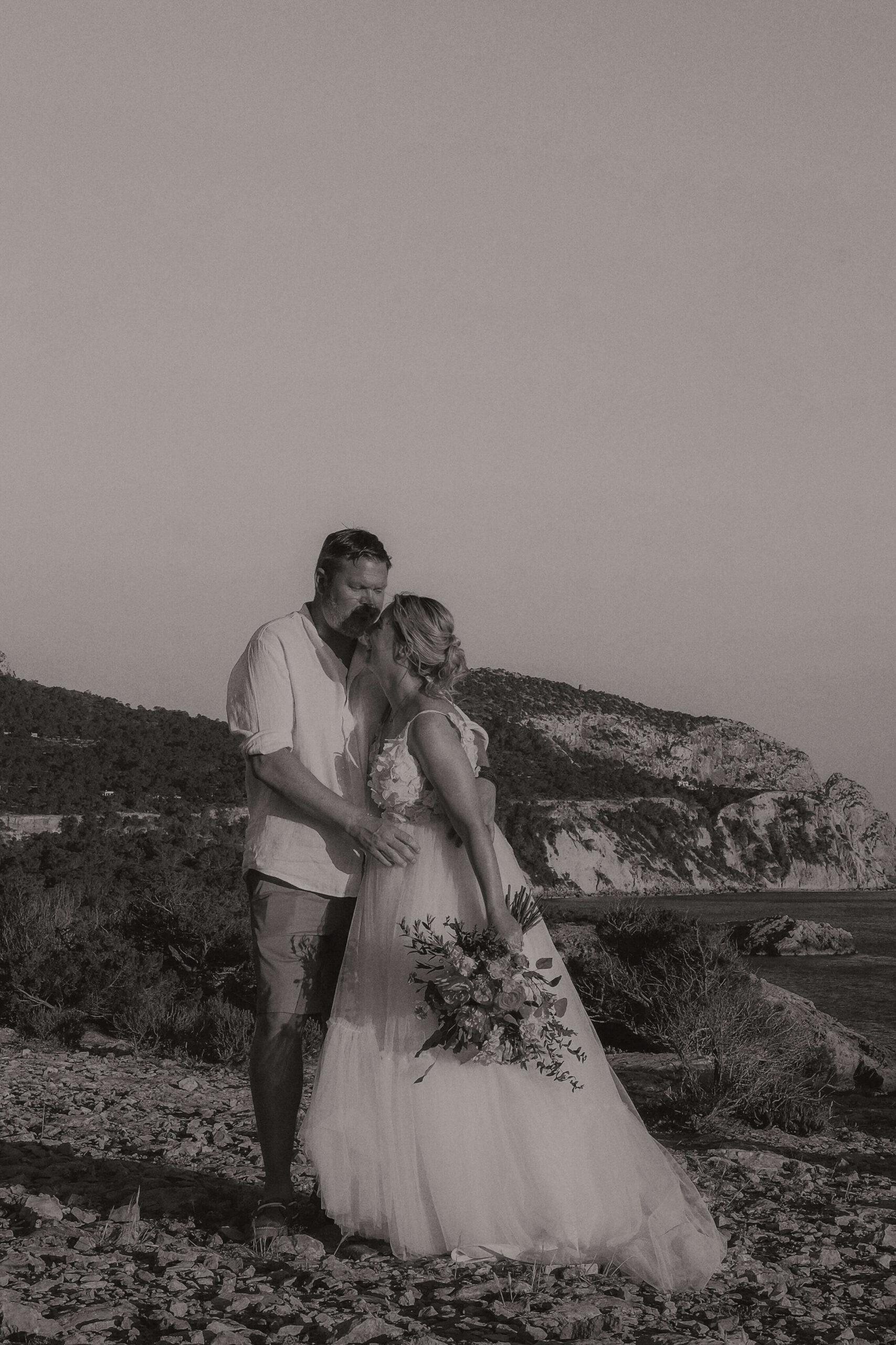 Ibiza destination documentary style wedding